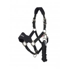 LeMieux Breakaway Vogue Pony/Horse Headcollar - Black