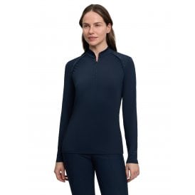 LeMieux Brilliance Heyden Lightweight Womens Base Layer - Navy Blue