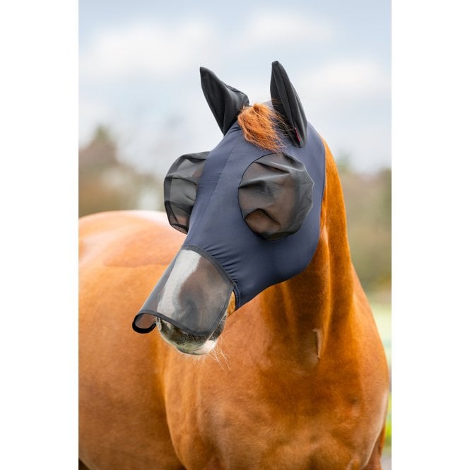 LeMieux  Bug Relief Full Mask - Navy Blue