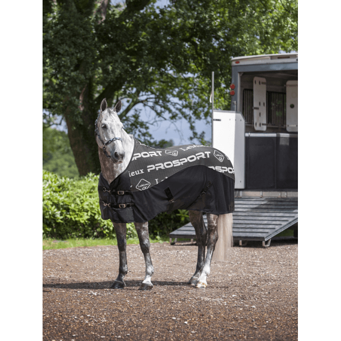 LeMieux  Carbon Cooler Rug - Black