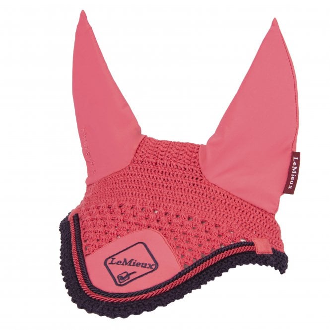 LeMieux  Classic Lycra Fly Hood - Papaya