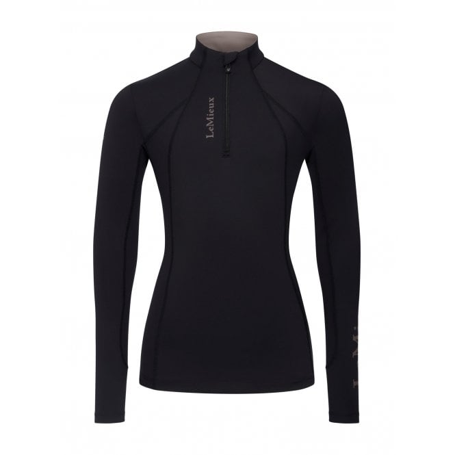 LeMieux  Classique Womens Long Sleeve Base Layer - Black
