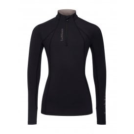 LeMieux Classique Womens Long Sleeve Base Layer - Black