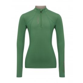 LeMieux Classique Womens Long Sleeve Base Layer - Hunter Green