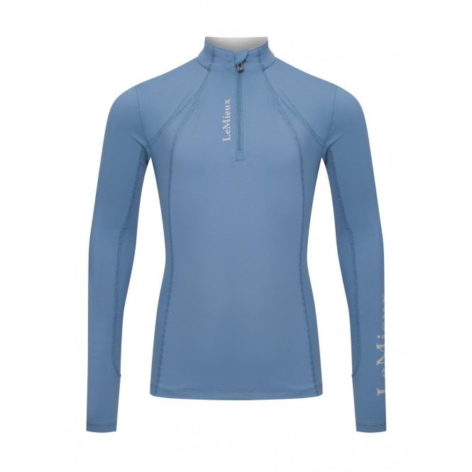 LeMieux  Classique Womens Long Sleeve Base Layer - Ice Blue
