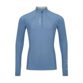 LeMieux Classique Womens Long Sleeve Base Layer - Ice Blue