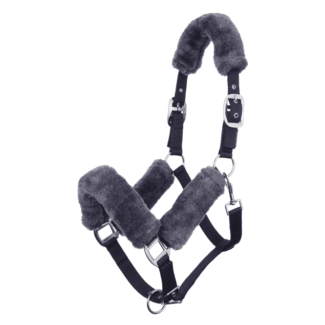 LeMieux  Comfort Pony/Horse Headcollar - Navy/Grey