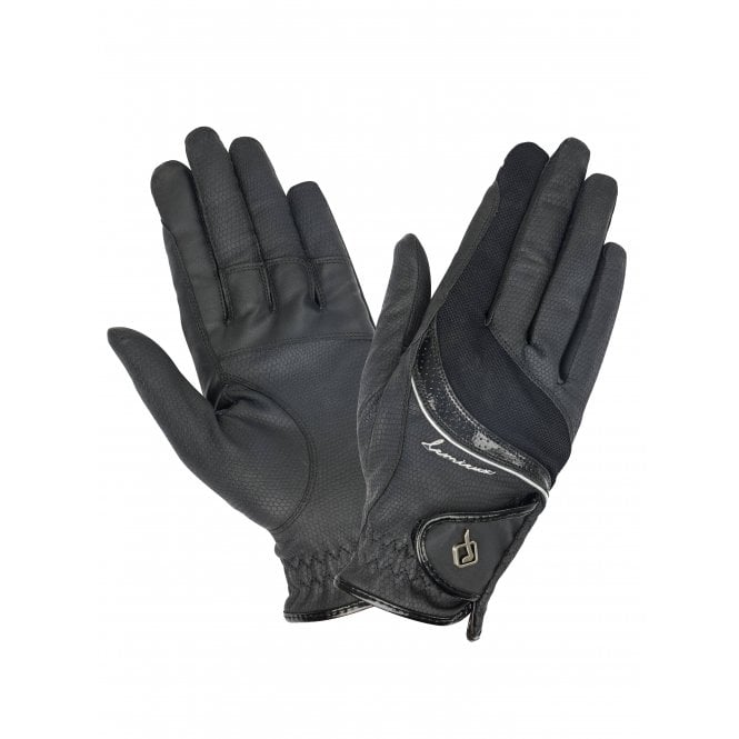 LeMieux  Competition Adults Horse Riding Gloves - Black