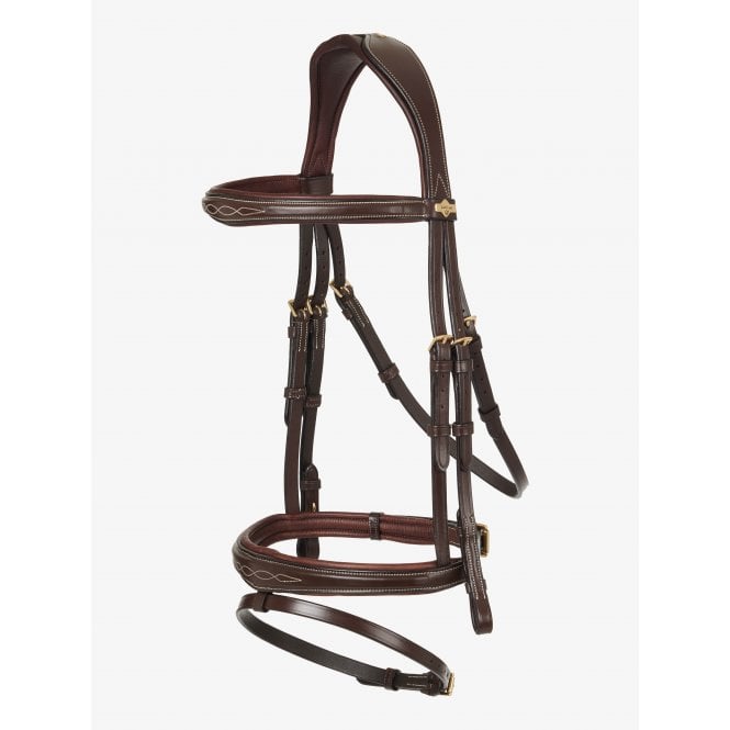 LeMieux  Competition Flash Bridle - Havana
