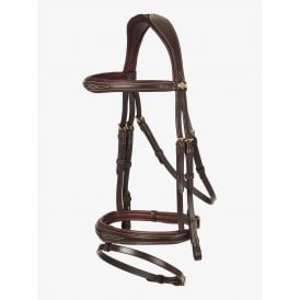 LeMieux Competition Flash Bridle - Havana
