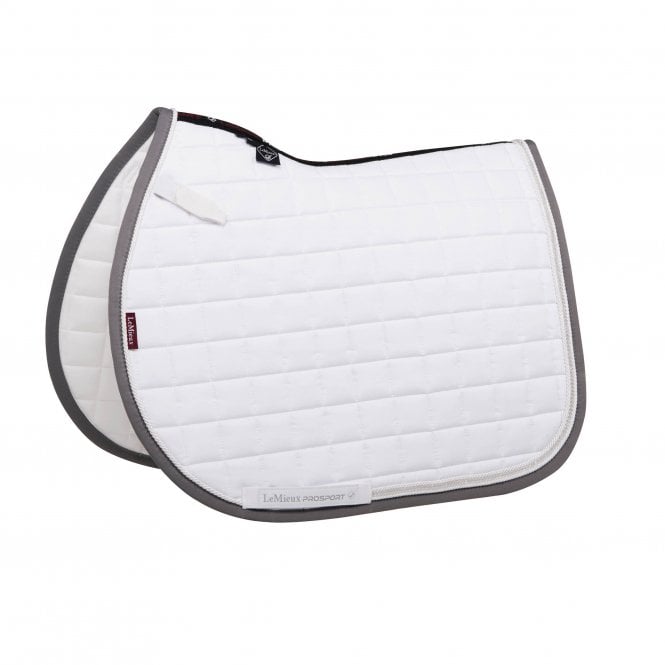 LeMieux  Diamante Full Size Jumping Square - White