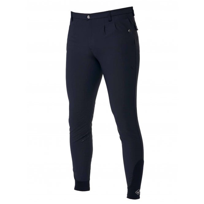 LeMieux  Elite Mens Classic Pleated Breech - Navy Blue