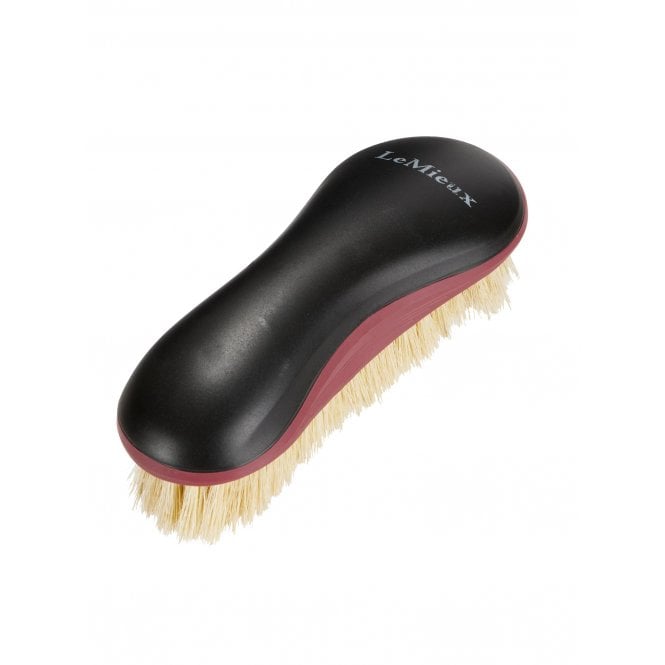 LeMieux  Ergonomic Handle Dandy Brush - Black