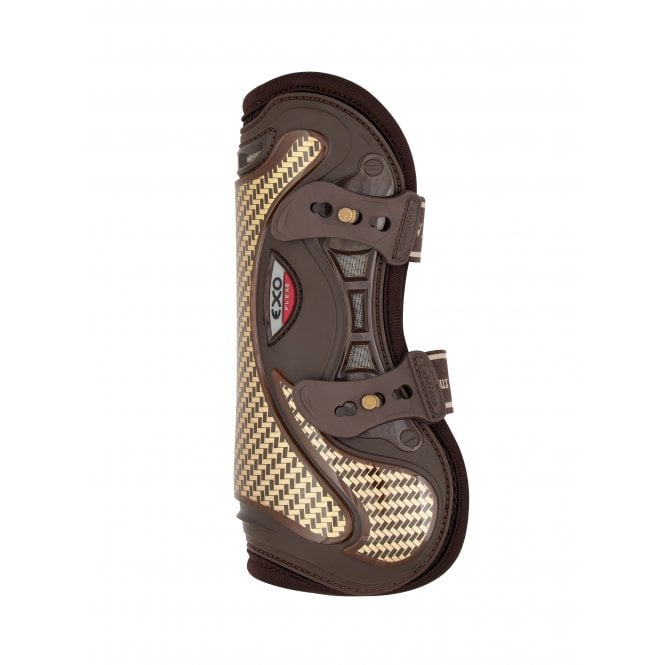 LeMieux  Exo-Flex Tendon Boot - Brown/Gold