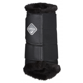 LeMieux Fleece Lined Horse Boots - Black