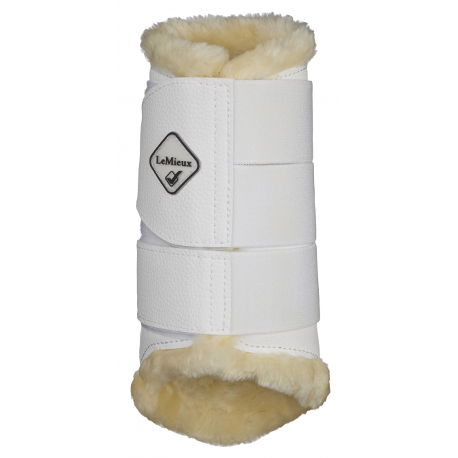 LeMieux  Fleece Lined Horse Boots - White