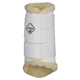 LeMieux Fleece Lined Horse Boots - White
