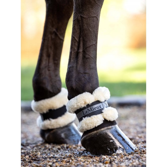 LeMieux  Fleece Pastern Wrap - Black