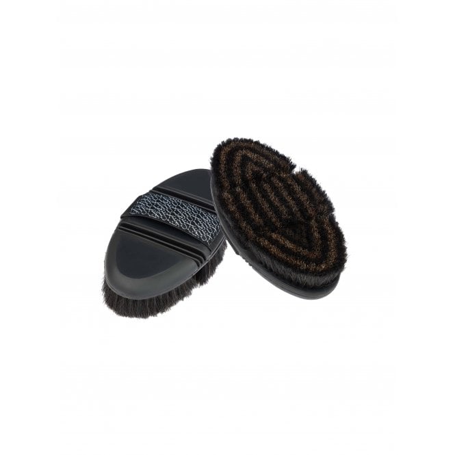 LeMieux  Flexi Horse Hair Body Brush - Black