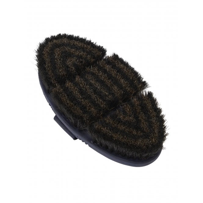 LeMieux  Flexi Horse Hair Body Brush - Navy Blue
