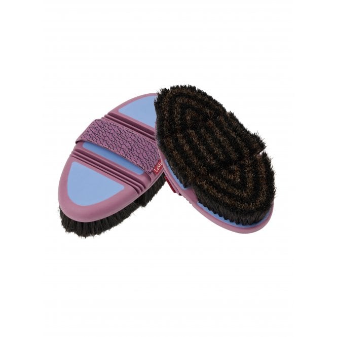 LeMieux  Flexi Horse Hair Body Brush - Powder Blue