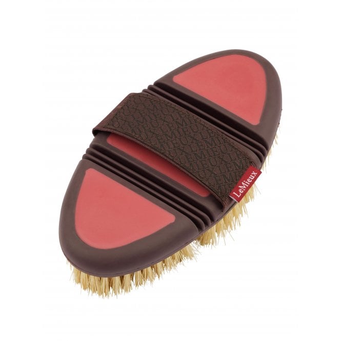 LeMieux  Flexi Scrubbing Brush - Cranberry