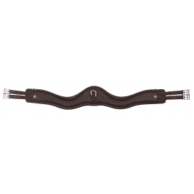 LeMieux GelTek Anatomic Curve GP Jump Girth - Brown