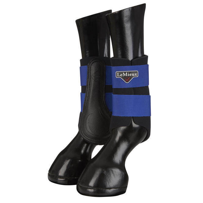 LeMieux  Grafter Pony/Horse Brushing Boot - Benetton Blue