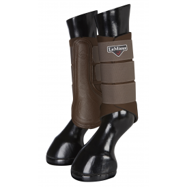 LeMieux Grafter Pony/Horse Brushing Boot - Brown