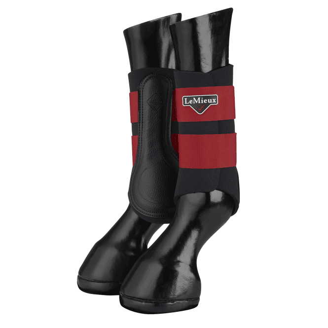 LeMieux  Grafter Pony/Horse Brushing Boot - Chilli