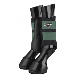 LeMieux Grafter Pony/Horse Brushing Boot - Hunter Green