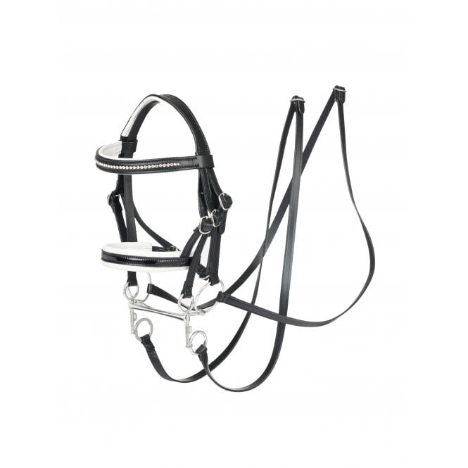 LeMieux  Hobby Horse Double Bridle - Black