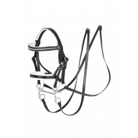 LeMieux Hobby Horse Double Bridle - Black