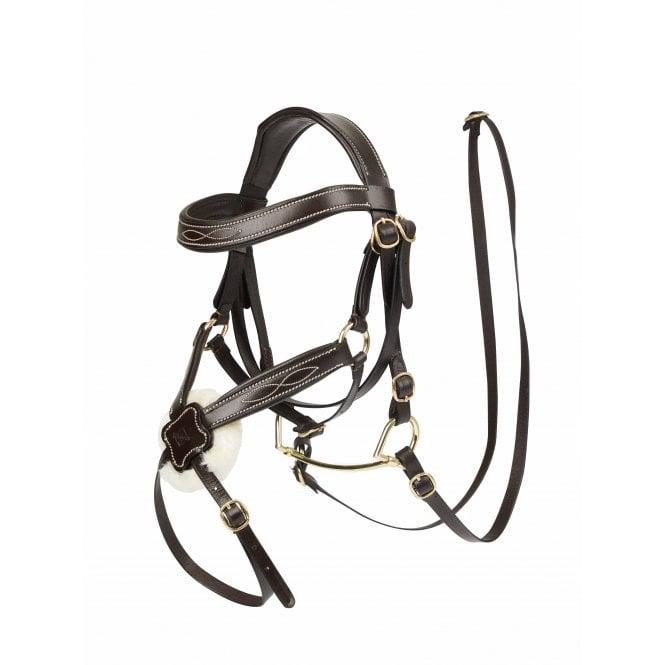 LeMieux  Hobby Horse Toy Grackle Bridle - Brown