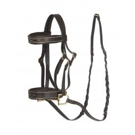 LeMieux Hobby Horse Toy Hunter Bridle - Brown
