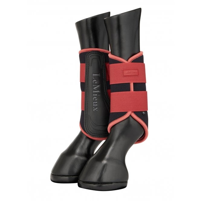 LeMieux Horsehealth LeMieux Air-Tek Grafter Brushing Boots - Russet