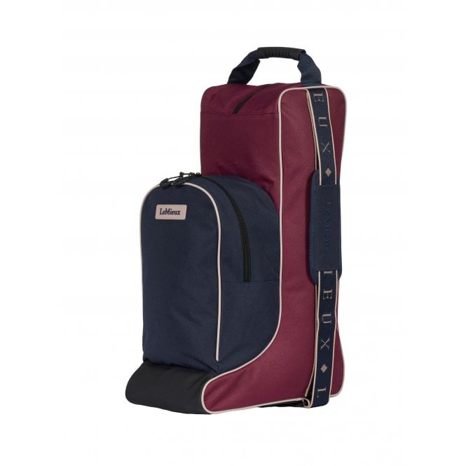 LeMieux Horsehealth LeMieux Boot & Hat Bag - Blackberry