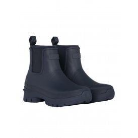LeMieux Bramshaw Womens Chelsea Short Wellington Boot - Navy Blue