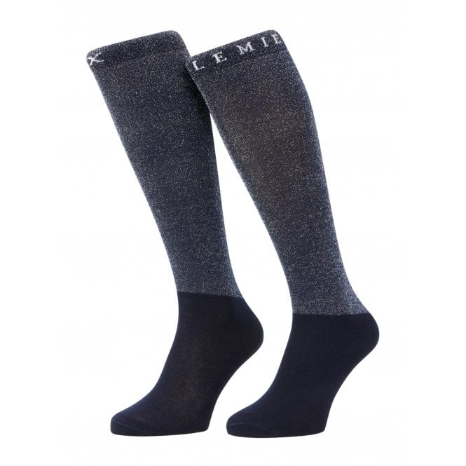 LeMieux  Brilliance Competition Socks - Navy Blue