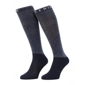 LeMieux Brilliance Competition Socks - Navy Blue