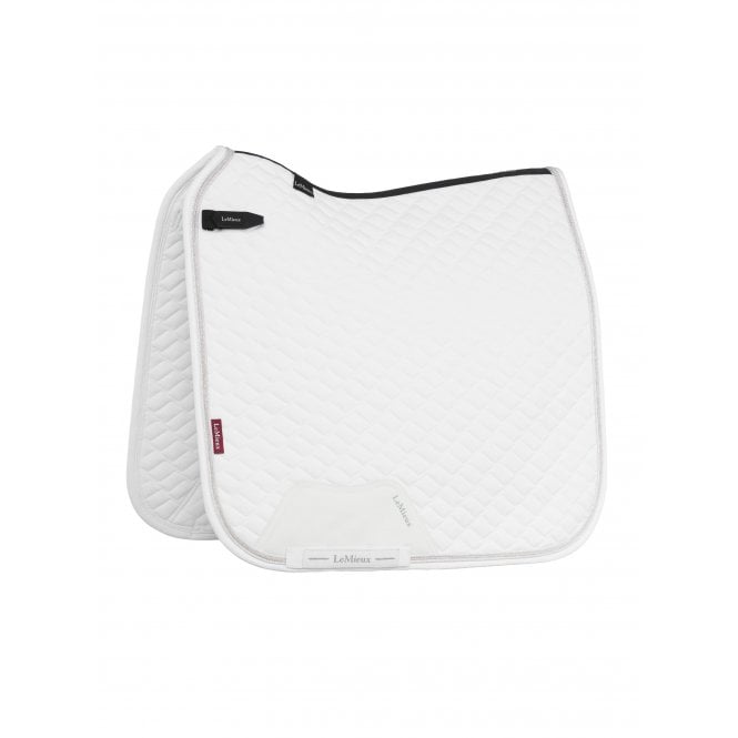 LeMieux  Brilliance Dressage Saddlepad - White