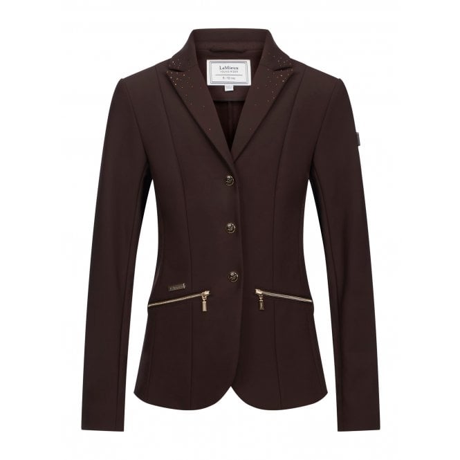 LeMieux  Brilliance Junior Pro Show Jacket - Espresso