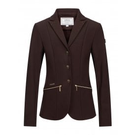 LeMieux Brilliance Junior Pro Show Jacket - Espresso