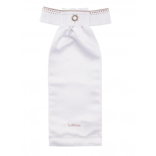 LeMieux  Brilliance Stock - White/Espresso