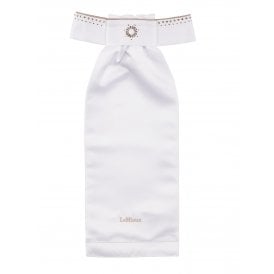 LeMieux Brilliance Stock - White/Espresso