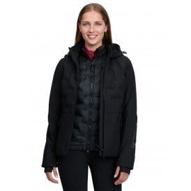 LeMieux Brooke 3 in 1 Womens Waterproof Hybrid Jacket - Black