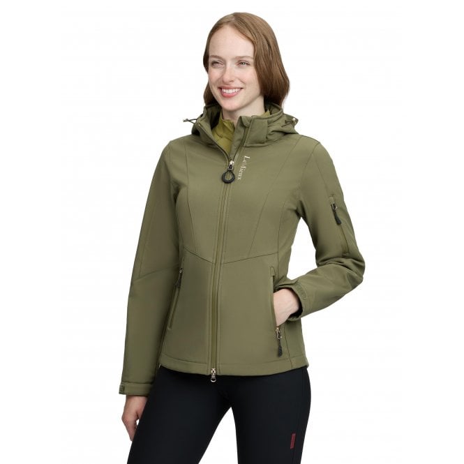 LeMieux Horsehealth LeMieux Celine Softshell Womens Jacket - Willow Green