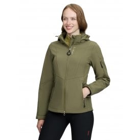 LeMieux Celine Softshell Womens Jacket - Willow Green