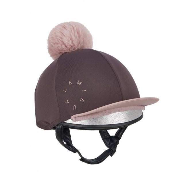 LeMieux Horsehealth LeMieux Classique Pom Hat Silk - Cocoa