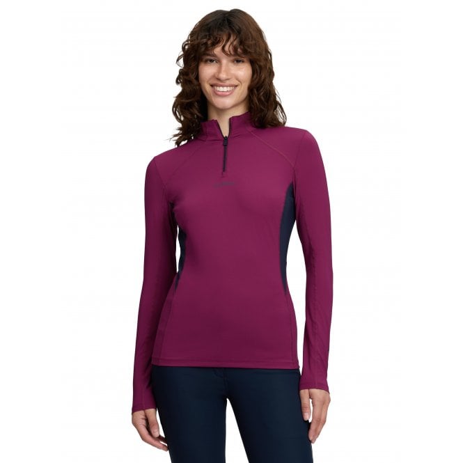 LeMieux Horsehealth LeMieux Classique Womens Base Layer - Blackberry